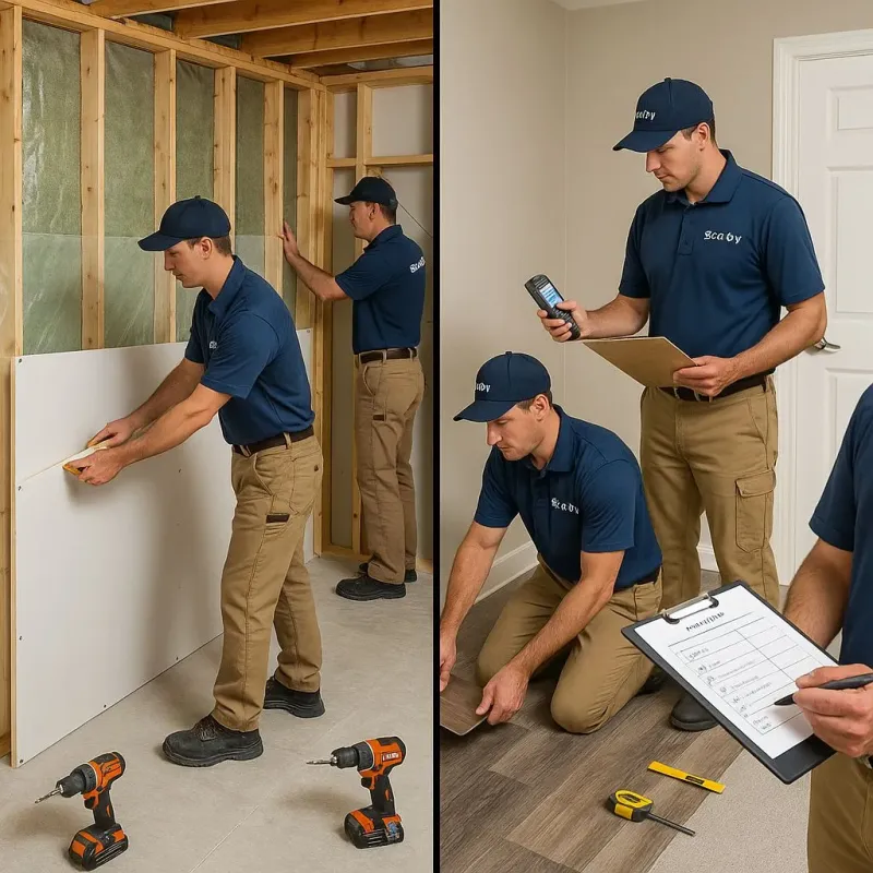 Repairs and Reconstruction process in Boone County, KY
